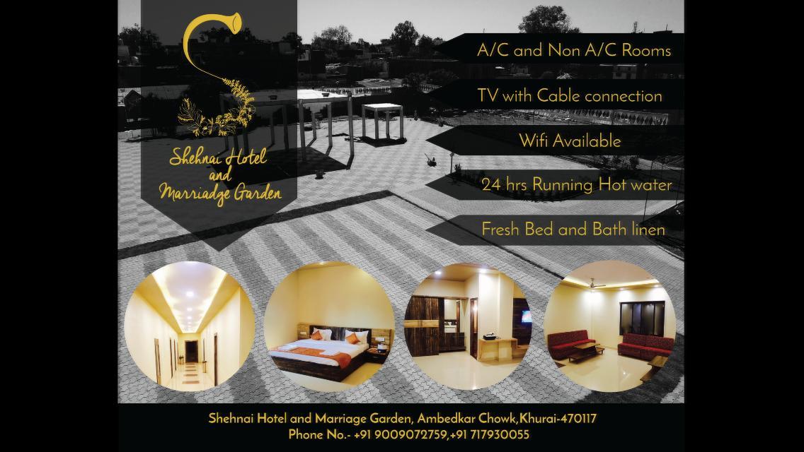 Hotel Shehnai Garden Khurai Extérieur photo